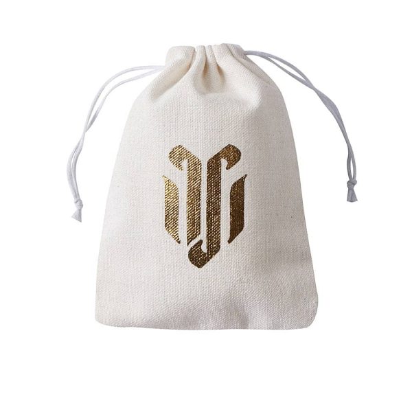 Custom Logo Natural Satin and Organza Jute Jewelry Pouch Small Hemp Linen Burlap Drawstring Sacks with Comb for Gift Use