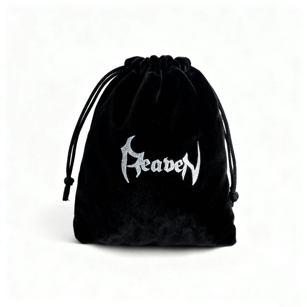 Custom Logo Velvet Jewelry Drawstring Pouch Recyclable Small Jewelry Packing Bag Earrings Necklace Other Small Jewelry Items