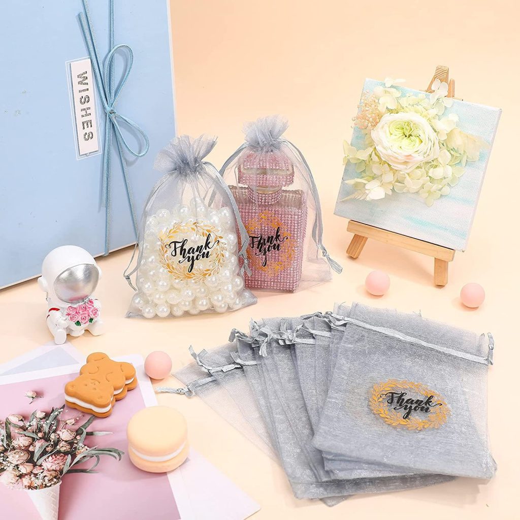 Logo Printed Organza Bags