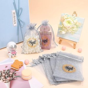 Logo Printed Organza Bags