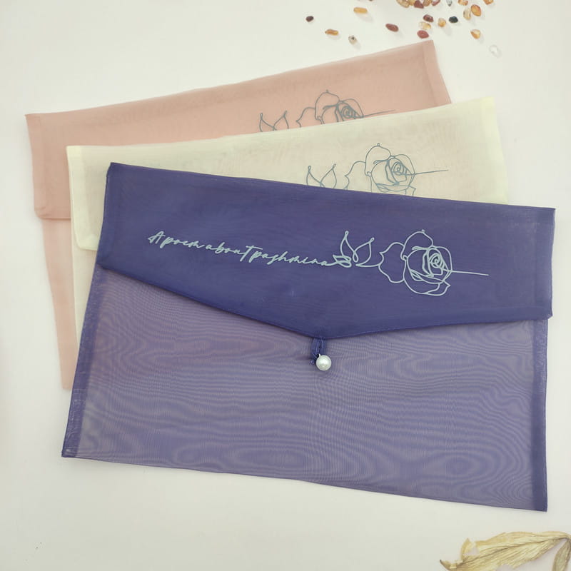Organza Envelope Bag