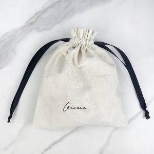 Wholesale Custom Drawstring Cotton Dust Bags for Handbags Jewelry Clothes Shoes Purse Drawstring Luxury Dust Bag for Shopping