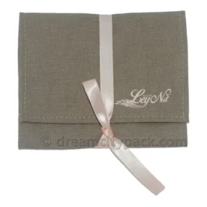 Cotton Jewellery Envelope Bags with Printed Logo