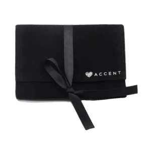 Custom Printed Velvet Envelope Jewelry Pouch without Lining
