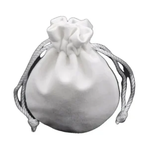 Custom Velvet Jewelry Pouches with Round Bottom