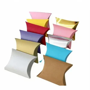 Customizable Paper Pillow Box Wholesale