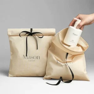 Customized Logo Storage Bag, Envelope Fabric Packaging Bag, Clothing,Hat Dust-proof Bag, Drawstring Gift Drawstring Bag