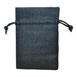 Faux Jute Drawstring Bags
