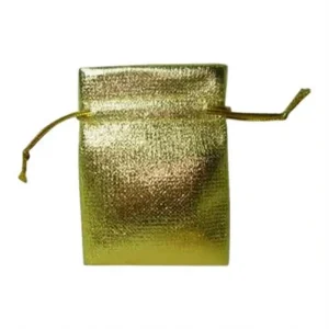 Gold Jewelry Pouch