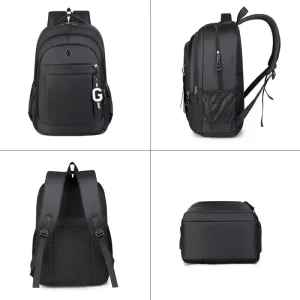 Inch Business Waterproof Oxford Laptop Backpack for Men Portable Student Backpack for Daily Durable Commuting Laptop Bag2