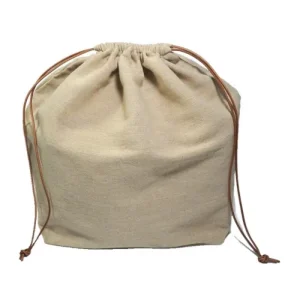 Large Linen Dust Bag for Handbags Jumbo Size with Gusseted Bottom