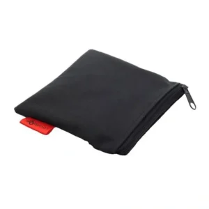Microfiber Leather Zipper Pouch with Custom Label