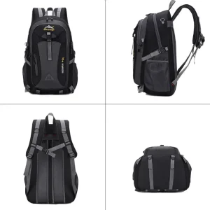 New Custom 16 Inch Unisex Extensible Travel Laptop Bag Waterproof Polyester Sport Laptop Backpack Outdoor Student Backpack