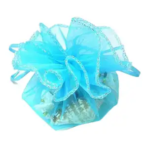 Organza Circle Wrapper for Wedding Favors
