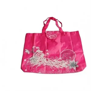 Printed Collapsible Nylon Tote Bag