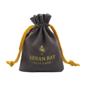 Printed Velvet Drawstring Bags with Custom Logo