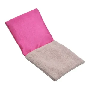 Satin Lined Linen Envelope Pouch with Custom Logo
