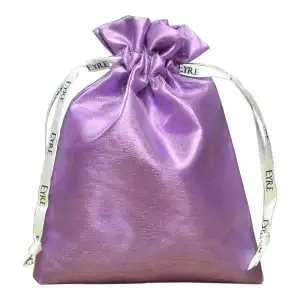 Satin Lined Organza Bags Jewellery Pouches with Personalized Ribbon