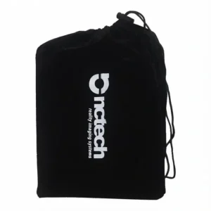 Square Bottom Velvet Bags with Custom Logo