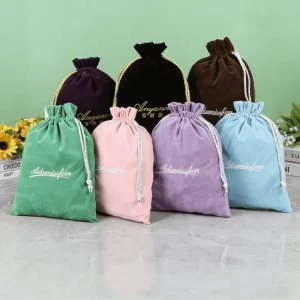 velvet pouch
